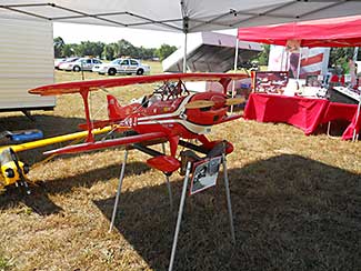 B&B plane on display