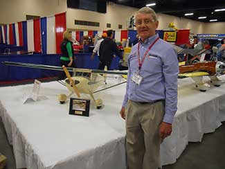 George won second place in Sports Aircraft with his 1947 TAYLORCRAFT